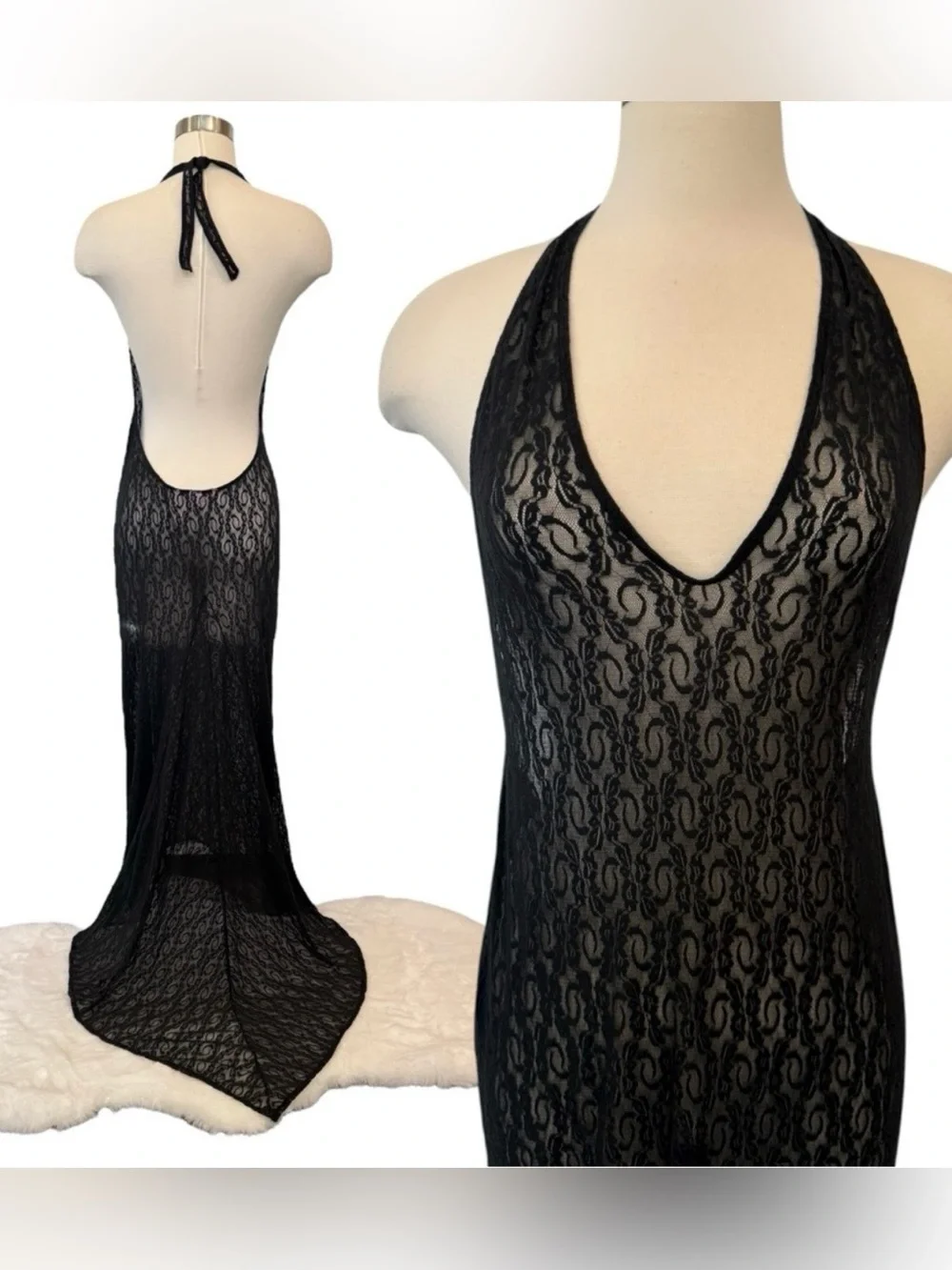 Victorias Secret dramatic fishnet